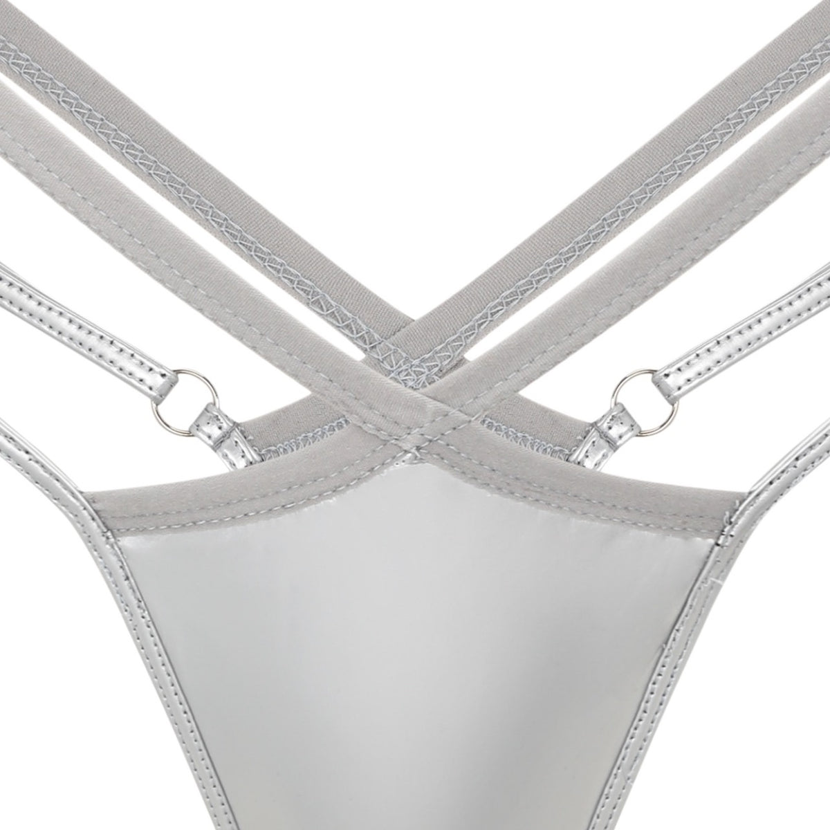Mark II — silver bikini bottom