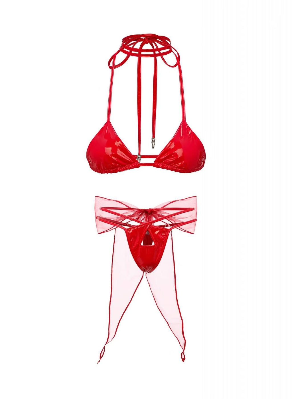 Mahonie  flame red——top