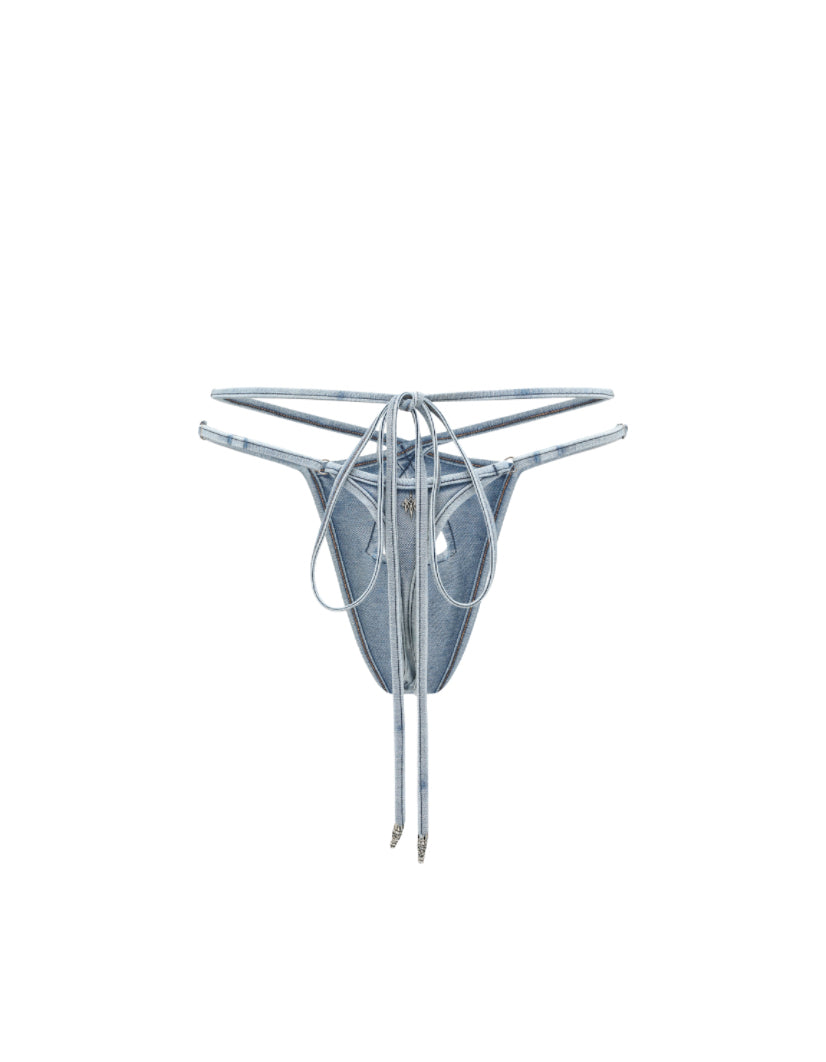 Mahonie denim bikini ——bottom